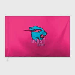 Флаг 3D Mr Beast Gaming Full Print Pink edition