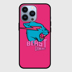 Чехол для iPhone 13 Pro Mr Beast Gaming Full Print Pink edition