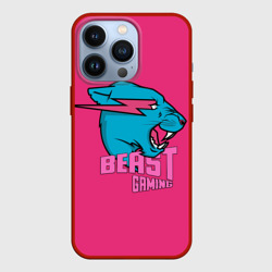 Чехол для iPhone 13 Pro Mr Beast Gaming Full Print Pink edition