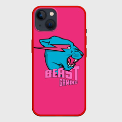 Чехол для iPhone 14 Mr Beast Gaming Full Print Pink edition