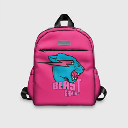Детский рюкзак 3D Mr Beast Gaming Full Print Pink edition