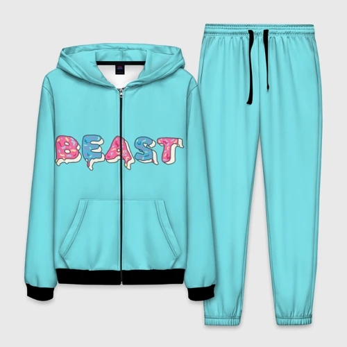 Мужской костюм 3D Mr Beast Donut