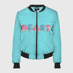 Женский бомбер 3D Mr Beast Donut