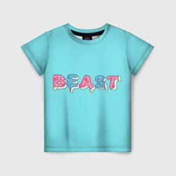Детская футболка 3D Mr Beast Donut