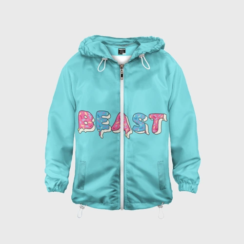 Детская ветровка 3D Mr Beast Donut