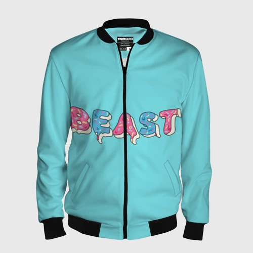 Мужской бомбер 3D Mr Beast Donut