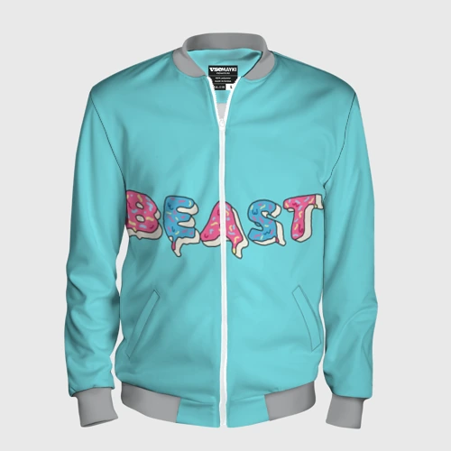 Мужской бомбер 3D Mr Beast Donut