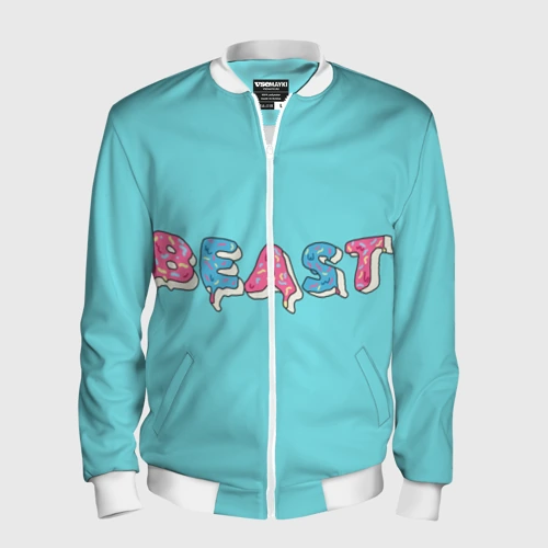 Мужской бомбер 3D Mr Beast Donut