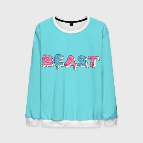 Мужской свитшот 3D Mr Beast Donut