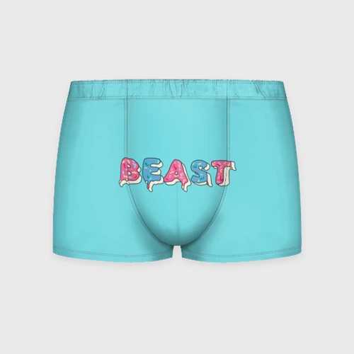 Мужские трусы 3D Mr Beast Donut