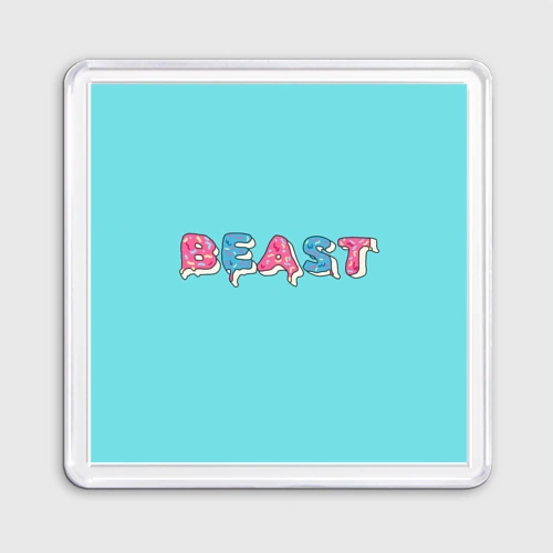 Магнит 55*55 Mr Beast Donut