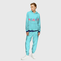 Мужской костюм с толстовкой 3D Mr Beast Donut - фото 2
