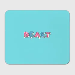 Прямоугольный коврик для мышки Mr Beast Donut