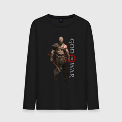 Мужской лонгслив хлопок Кратос, Бог войны God of war