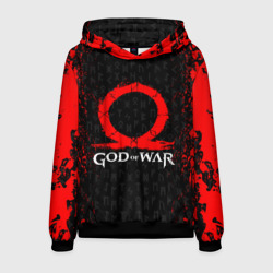 Мужская толстовка 3D God of war Кратос лого