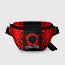 Поясная сумка 3D God of war Кратос лого