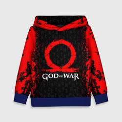 Детская толстовка 3D God of war Кратос лого