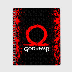 Тетрадь God of war Кратос лого