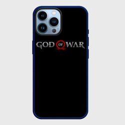 Чехол для iPhone 14 Pro Max God of war logo, руны