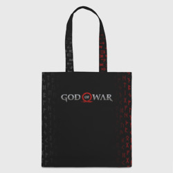 Шоппер 3D God of war logo, руны