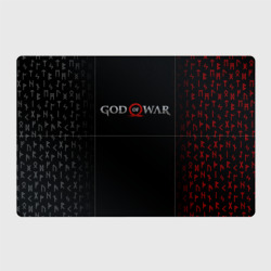 Магнитный плакат 3Х2 God of war logo, руны