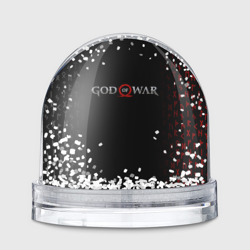 Игрушка Снежный шар God of war logo, руны