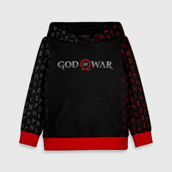 Детская толстовка 3D God of war logo, руны