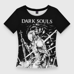 Женская футболка 3D Slim Dark Souls, The Ashen One рыцарь