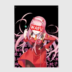 Постер 02, Zero Two, Darling IN the Franxx