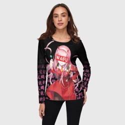 Женский лонгслив 3D 02, Zero Two, Darling IN the Franxx - фото 2