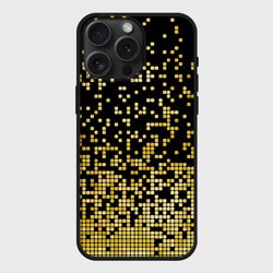 Чехол силиконовый для Apple iPhone 15 Pro Мax матовый Fashion pattern - pixels