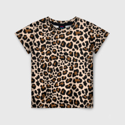 Детская футболка 3D Леопардовые Пятна