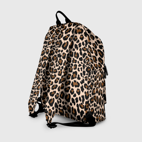 Рюкзак 3D с принтом Леопардовые Пятна, вид сзади #1