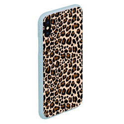 Чехол для iPhone XS Max матовый Леопардовые Пятна - фото 2