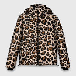 Мужская зимняя куртка 3D Леопардовые Пятна