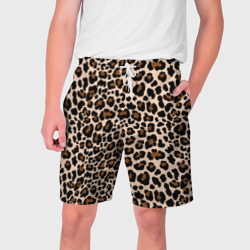 Мужские шорты 3D Леопардовые Пятна
