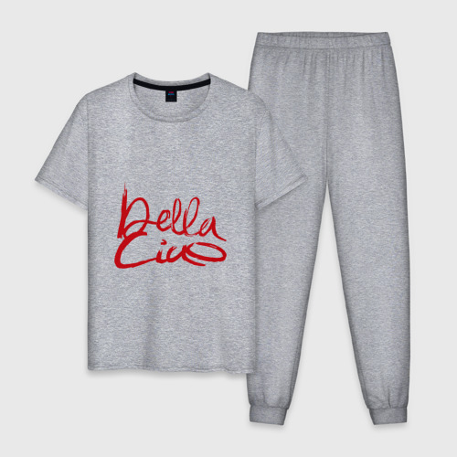 Мужская пижама хлопок Bella - Ciao, цвет меланж