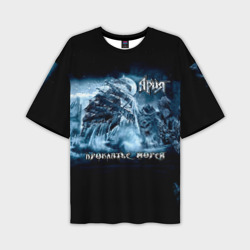 Мужская футболка oversize 3D Проклятье морей - Ария