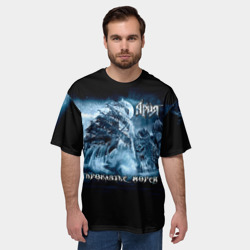 Мужская футболка oversize 3D Проклятье морей - Ария - фото 2