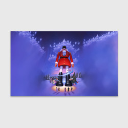 Бумага для упаковки 3D   New Year's Nutcracker giant