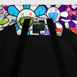 Мужская зимняя куртка 3D Цветы Takashi Murakami - фото 7