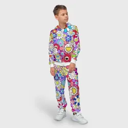 Детский костюм 3D Цветы Takashi Murakami - фото 2