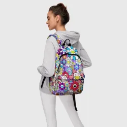 Рюкзак 3D Цветы Takashi Murakami - фото 4