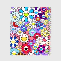 Тетрадь Цветы Takashi Murakami - фото 2