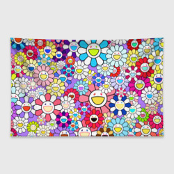 Флаг-баннер Цветы Takashi Murakami