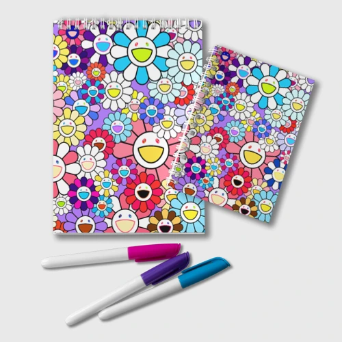 Блокнот Цветы Takashi Murakami