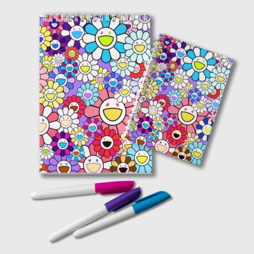 Блокнот Цветы Takashi Murakami