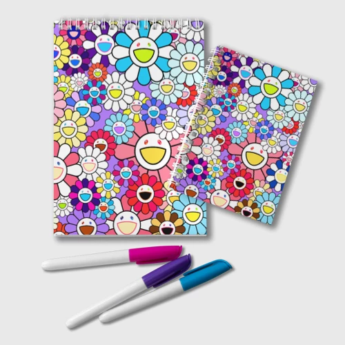 Блокнот Цветы Takashi Murakami
