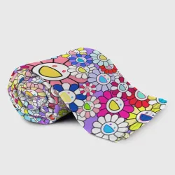 Плед 3D Цветы Takashi Murakami - фото 2