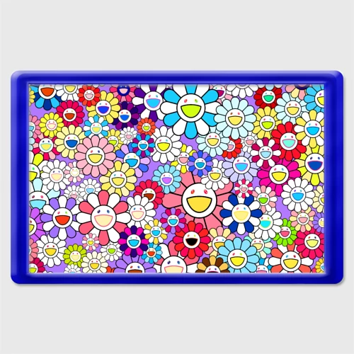 Магнит 45*70 Цветы Takashi Murakami
